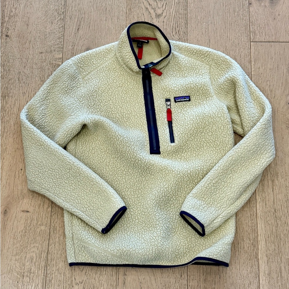 PATAGONIA RETRO PILE 1/4 zip women’s SMALL